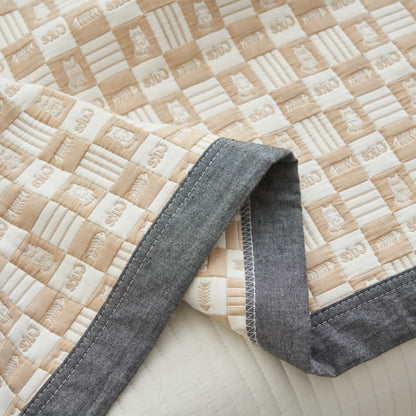 Cotton Gauze Breathable Summer Reversible Quilt