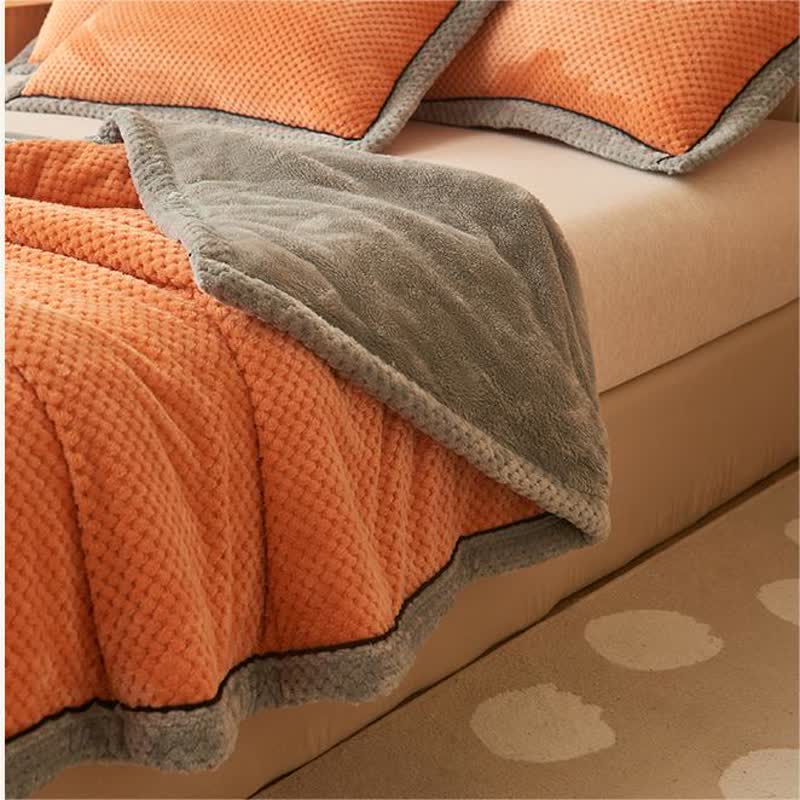 Solid Color Soft Fleece Blanket