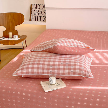 Breathable Cotton Gauze Modern Style Coverlet