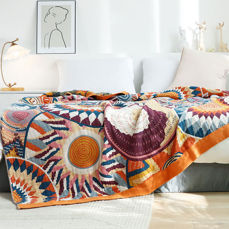 Ownkoti Nordic Throw Blanket Reversible Sofa Towel Blankets Ownkoti 2