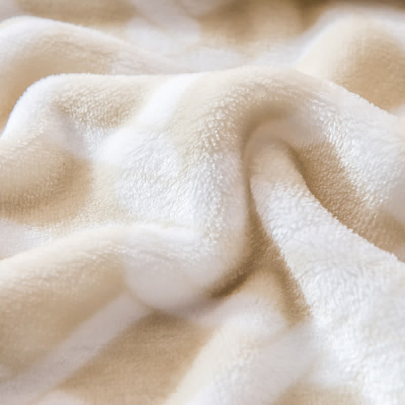 Plaid Comfy Soft Fluffy Throw Blanket