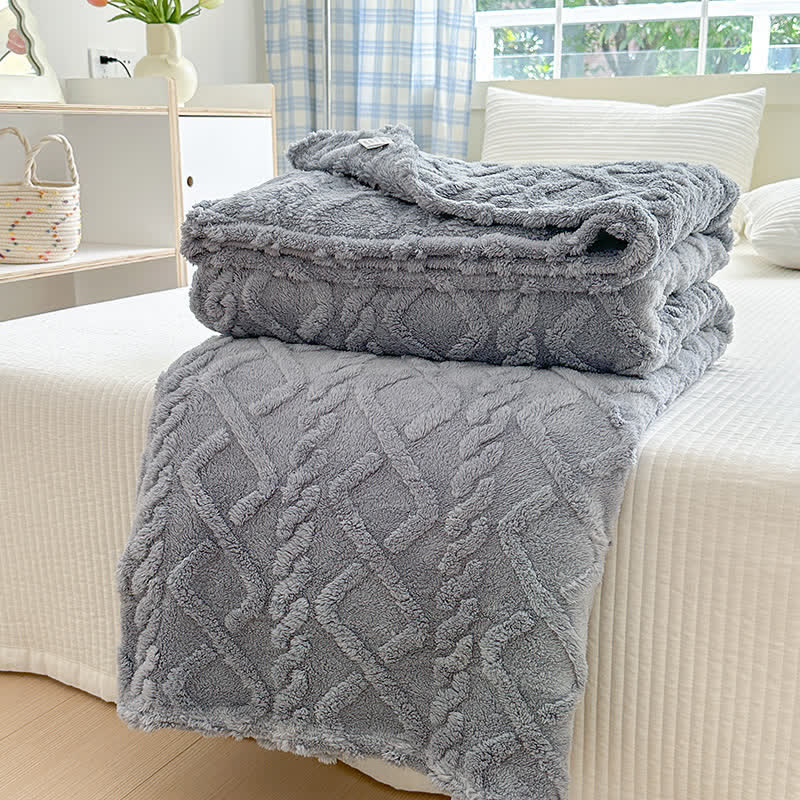Diamond Lightweight Soft Fluffy Blanket