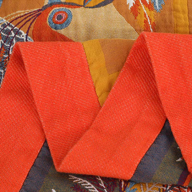 Toucan Bird Reversible Cotton Soft Quilt