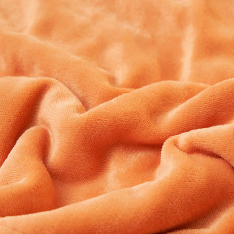 Heart Pattern Soft Fleece Throw Blanket