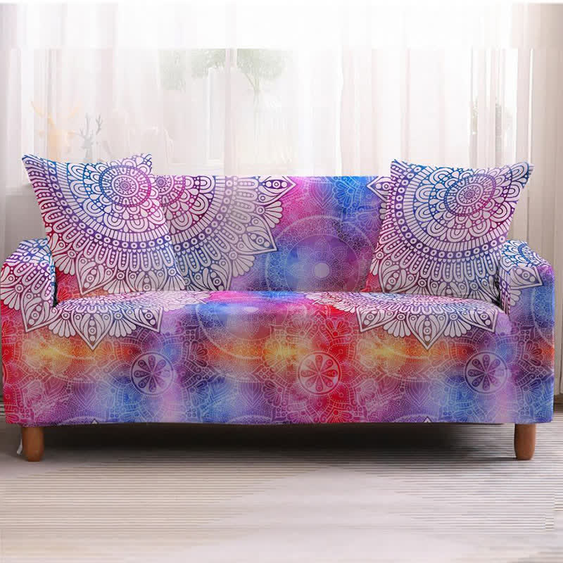 Ownkoti Fascinating Pattern Elastic Stretchable Sofa Cover