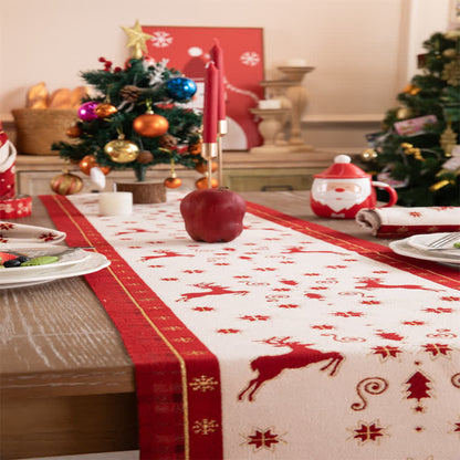 Luxurious Christmas Home Decor Table Runner