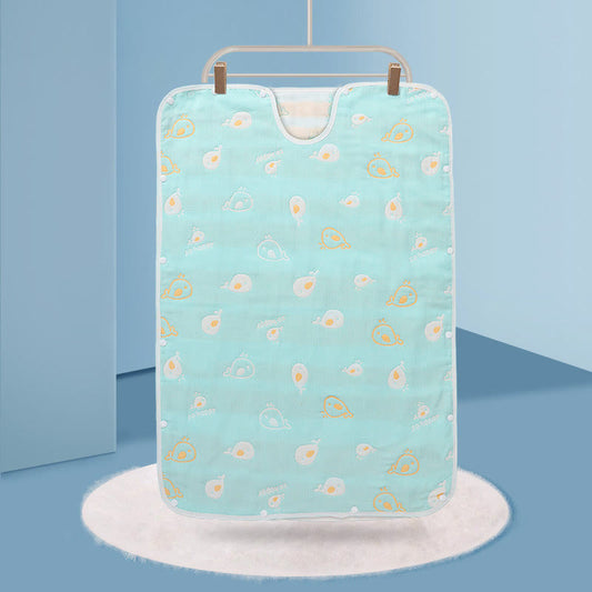 Ownkoti Whale Green Cotton Quilted Sleep Bag