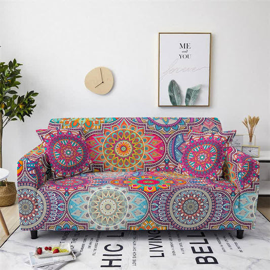 Ownkoti Glamorous Pattern Elastic Stretchable Sofa Cover