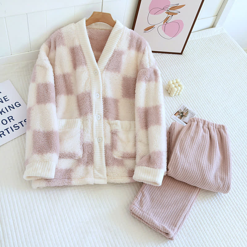 Soft fluffy pajamas hot sale