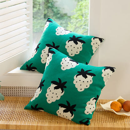Strawberry Pattern Breathable Cotton Pillowcases (2pcs) Pillowcases Ownkoti 5