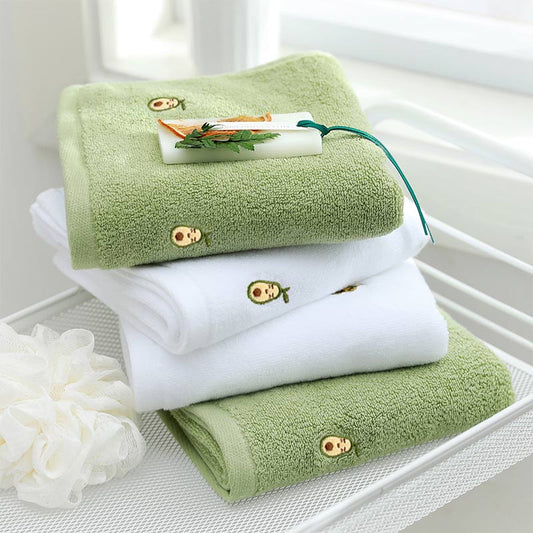 Avocado Breathable Cotton Towel (2PCS)