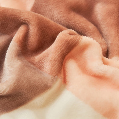 Modern Grid Soft Fleece Throw Blanket