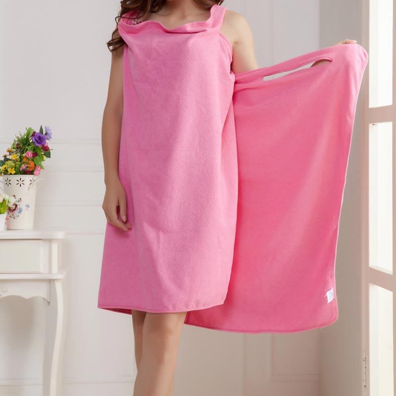 Women's Wearable Spa Towel Bath Wrap