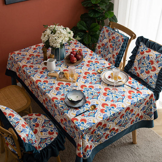 Morocco Flower Tablecloth Table Cover