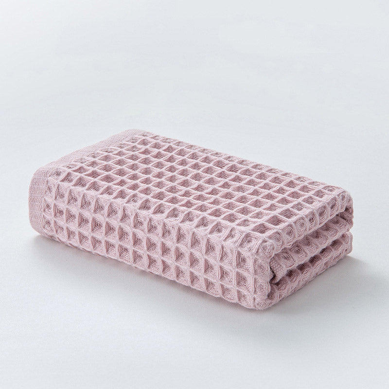 Simple Cotton Waffle Weave Towel (3PCS)