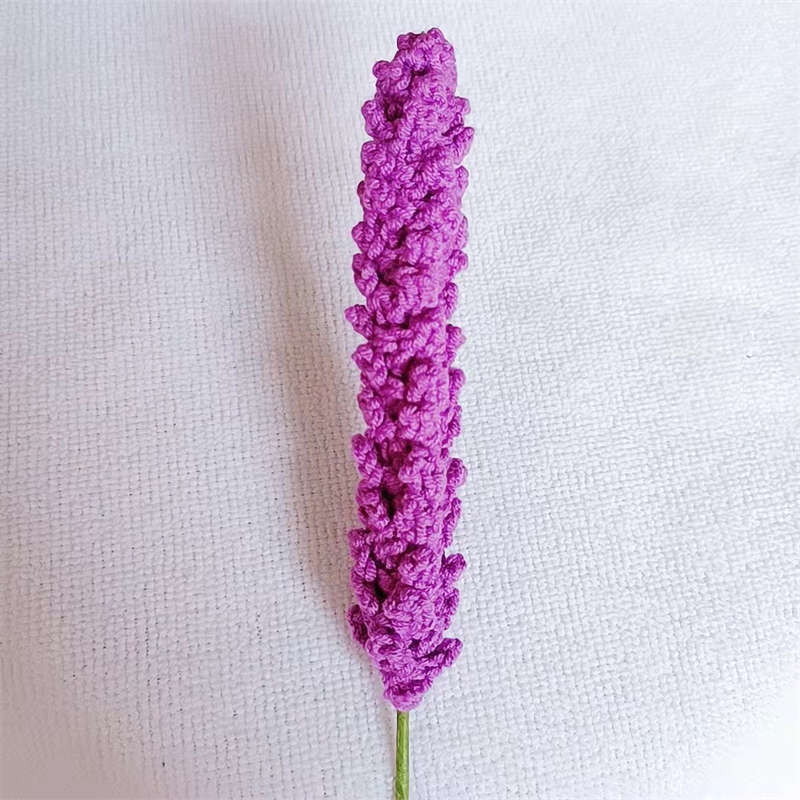 Handmade Knitted Cotton Crochet Lavender