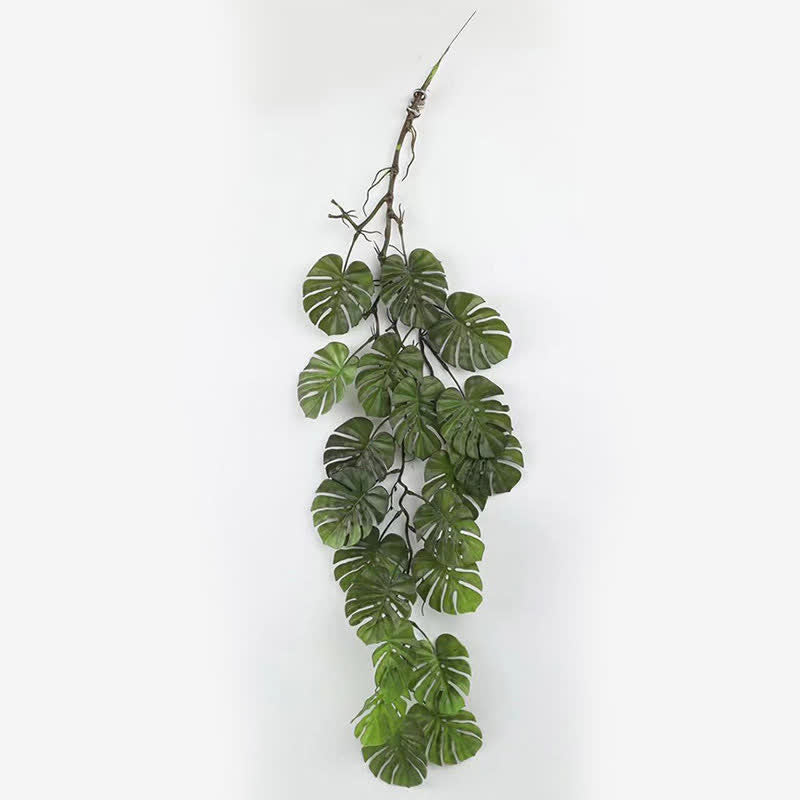 Faux Hanging Monstera Leaves Home Decoration Decor Ownkoti 6