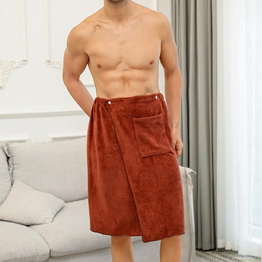 Men's Spa Bath Wrap Soft Towel