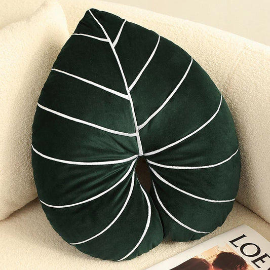 Ownkoti Green Plant Pillow Home Cushion