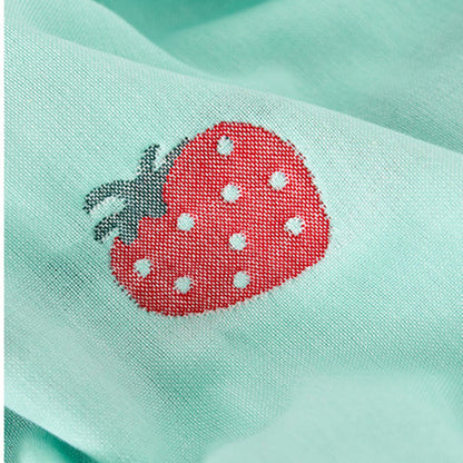 Strawberry Printed Cotton Decorative Pillow Towel (2PCS) Pillowcases ownkotiuk 3