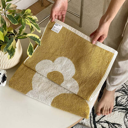 Flower Breathable Cotton Soft Towel