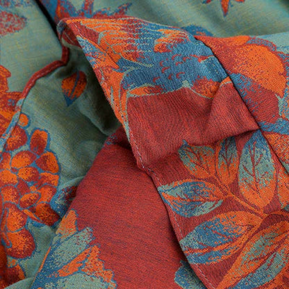 Peony & Dragonfly Print Breathable Cotton Quilt