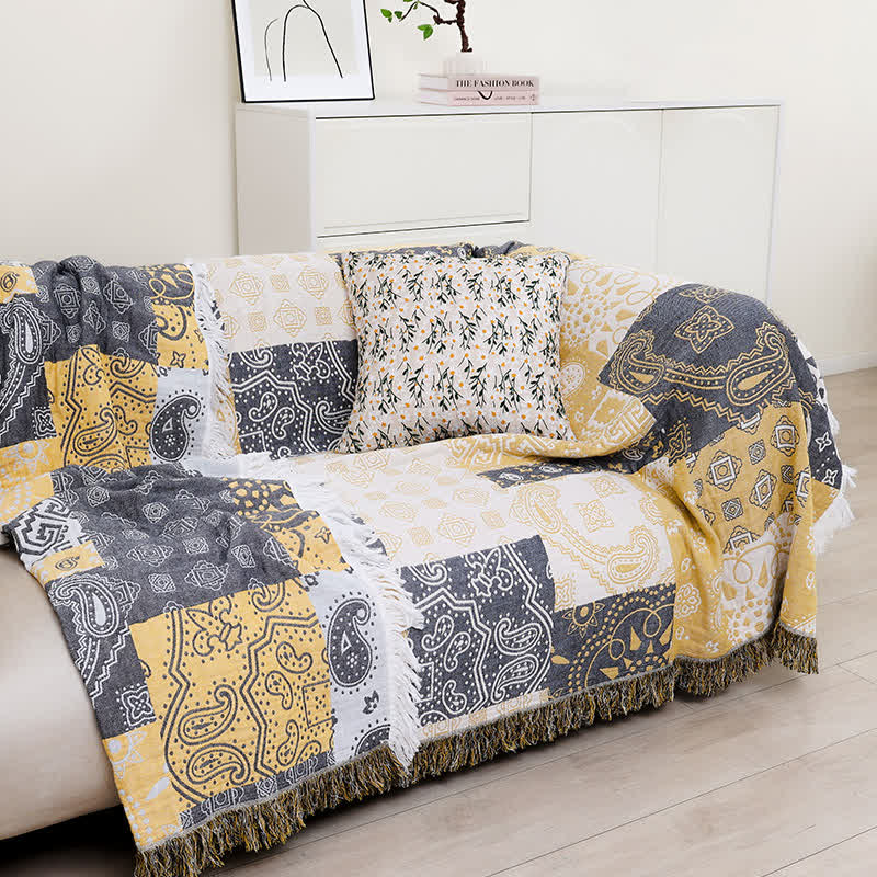 Literary Style Pure Cotton Breathable Quilt