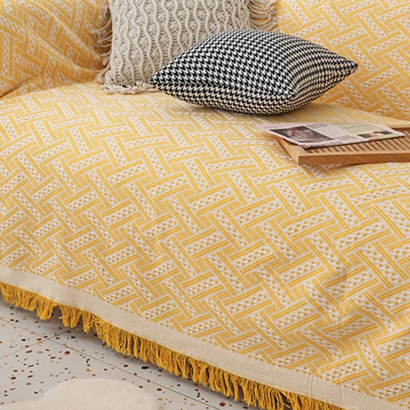 Soft yellow online blanket