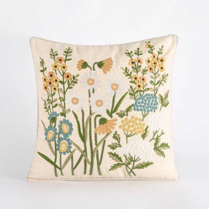 Vintage Flower Pillow Case Pillow Sham