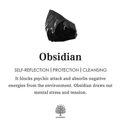 The Energy Protection Obsidian & Tiger Eye Orgone Pyramid