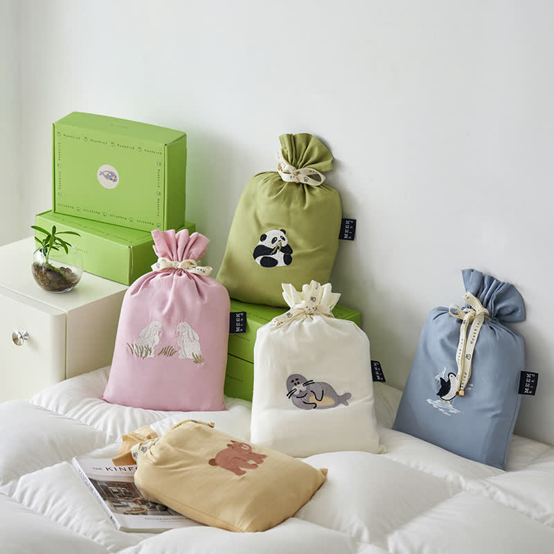 Cute Pattern Cotton Breathable Sleeping Bag Sleeping Bag Ownkoti main