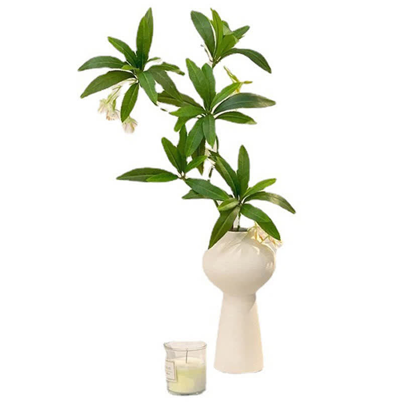 Artificial Elaeocarpus Brachyphyllus Kunth Green Plant