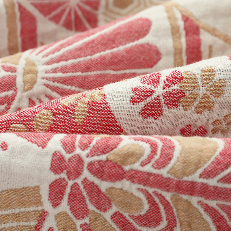 Rabbit Shell Pattern Cotton Reversible Quilt