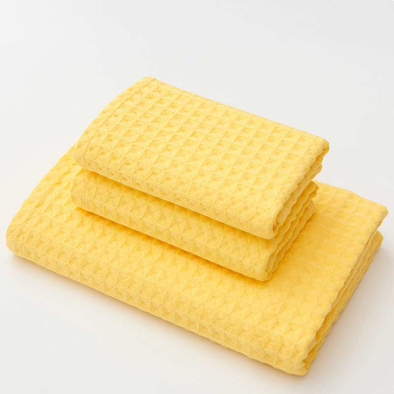 Ownkoti Simple Comfy Cotton Waffle Weave Towel Set Towels Ownkoti 5