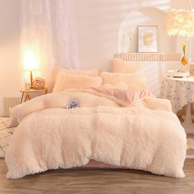 Ownkoti Fluffly Bedding Set Duvet Cover & Pillowcase