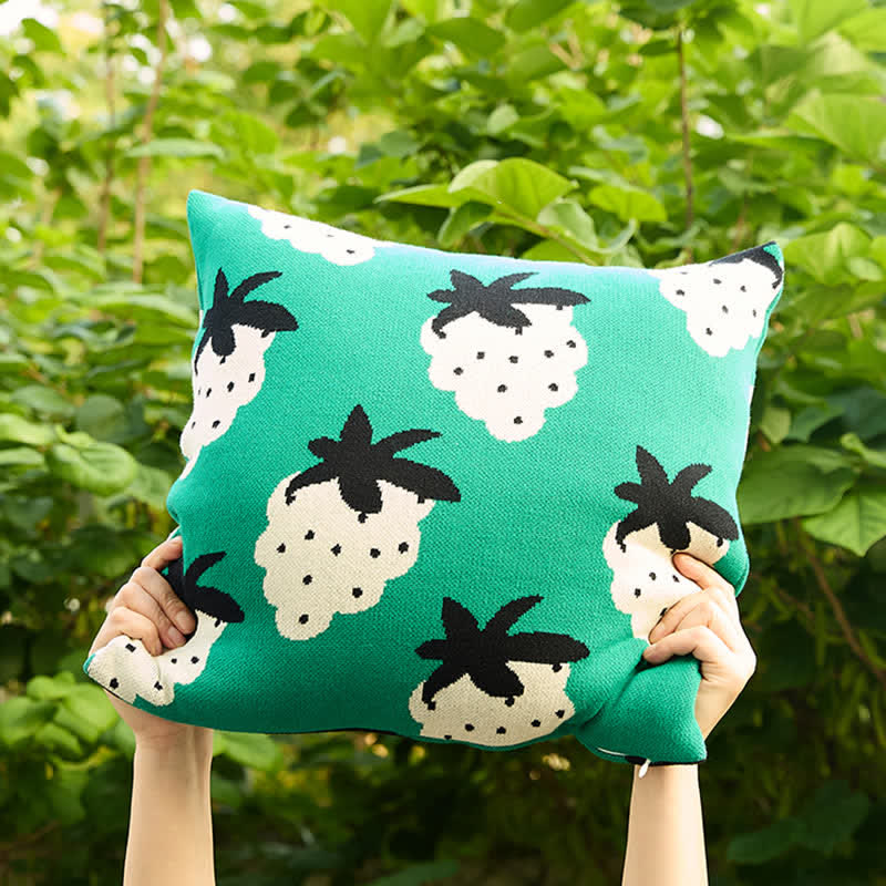 Strawberry Pattern Breathable Cotton Pillowcases (2pcs) Pillowcases Ownkoti 6