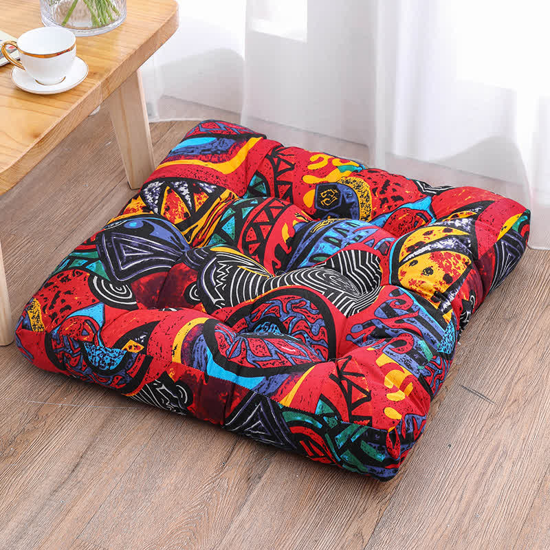 Bohemian Style Soft Decorative Floor Cushion – ownkoti