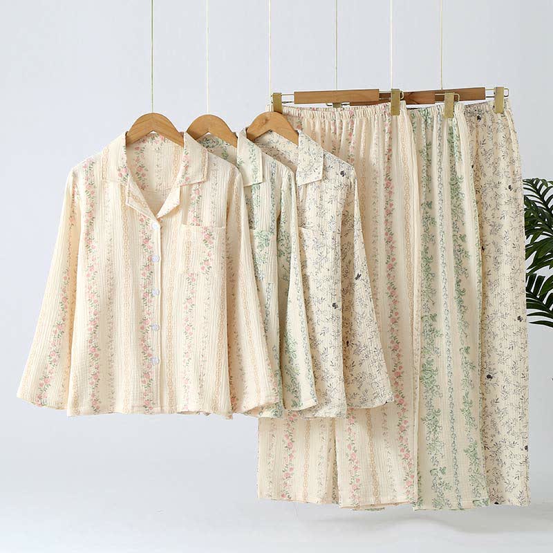 Forest Style Pure Cotton Loungewear Set