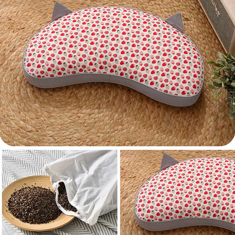 Buckwheat Pillow Strawberry Cotton Pillowcase (1PCS)