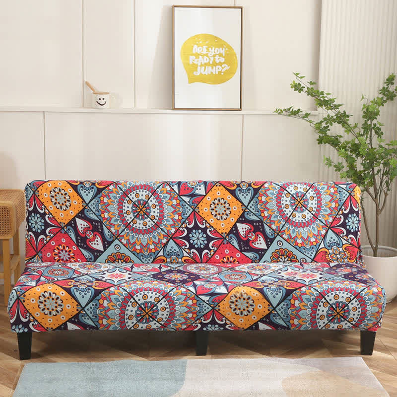 Luxurious Morocco Armless Sofa Cover