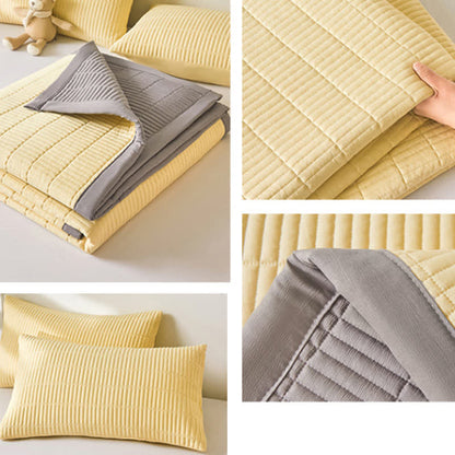 Solid Color Soft Reversible Coverlet Blanket Coverlets Ownkoti 30