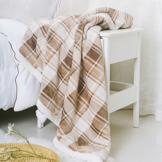 Simple Stripe Lightweight Soft Throw Blanket