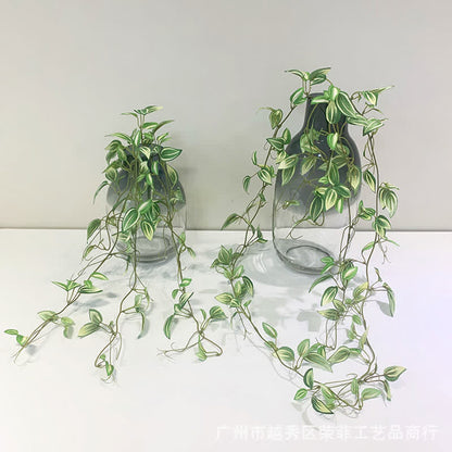 Greeb Leaves Hanging Artificial Vine Plants Decor Ownkoti 11