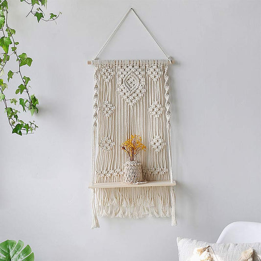 Handmade Tapestry Plant Holder Home Decor