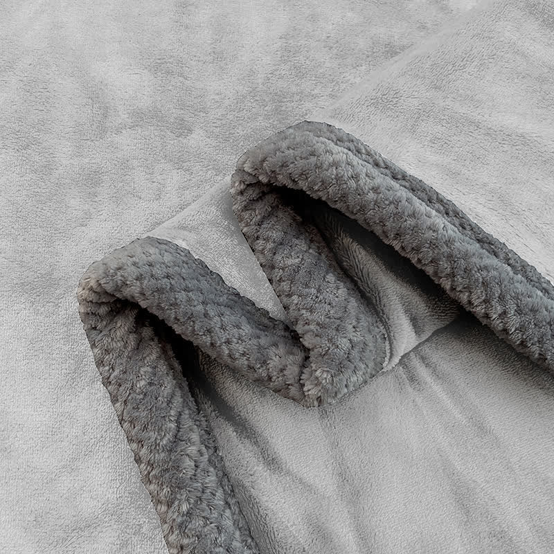 Simple Soft Fluffy Flannel Throw Blanket