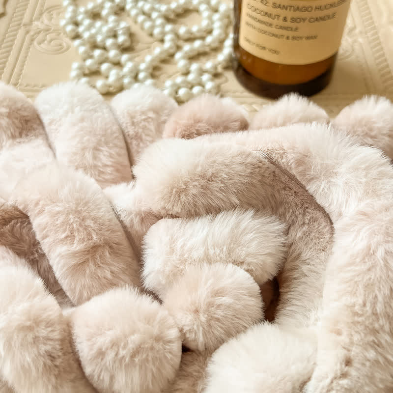 West elm faux fur ombre throw hot sale