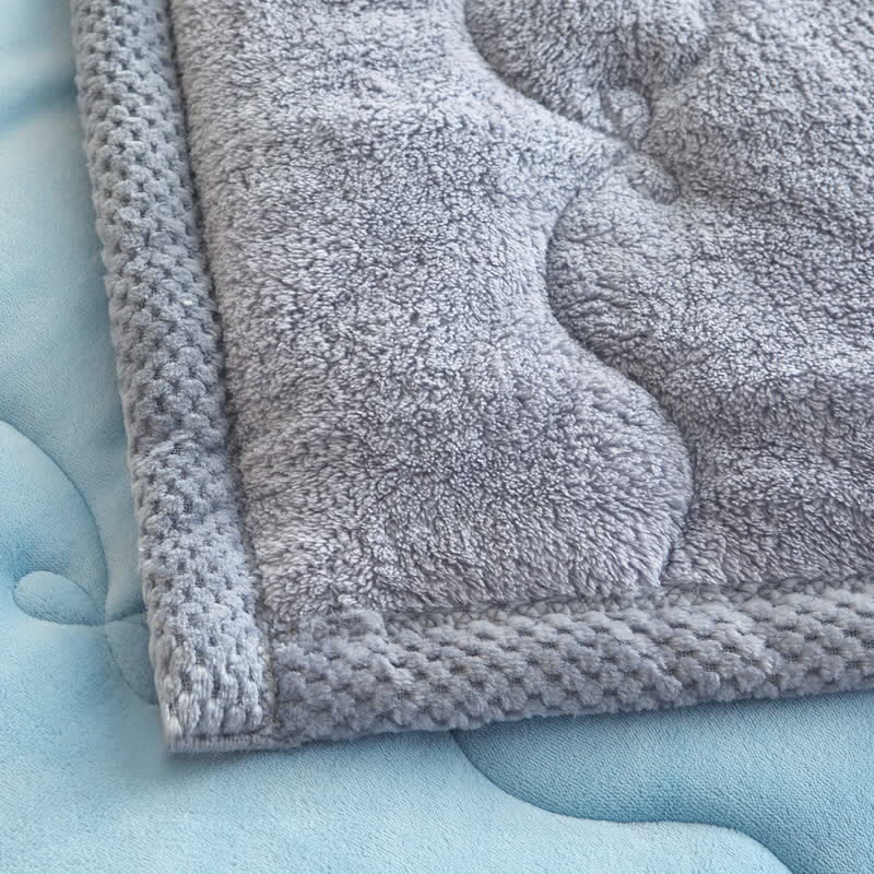 Solid Color Thick Soft Throw Blanket