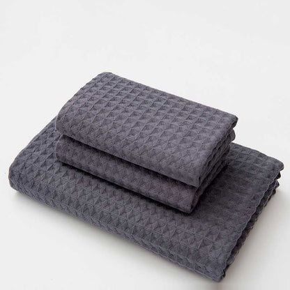 Ownkoti Simple Comfy Cotton Waffle Weave Towel Set Towels Ownkoti 14
