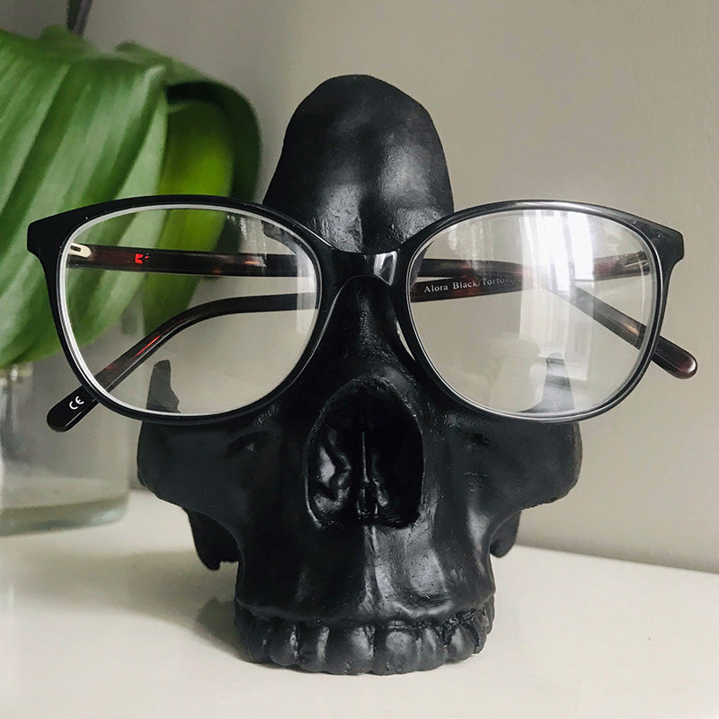 Skull Glasses Stand Holder Eyewear Stand