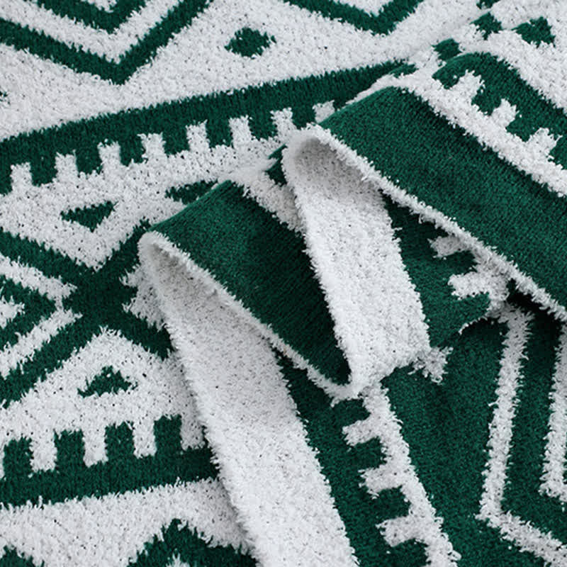 Boho Geometric Pattern Soft Throw Blanket Blankets Ownkoti 13
